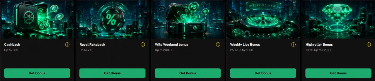 kickback casino promotions
